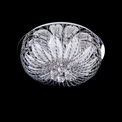 Люстра Eurosvet 5594/12 хром/белый