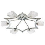 Потолочный светильник Экономсвет 56167/6CR WT