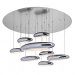 Подвесной светильник ЭГО хром d85 h50 Led 52W (4000K) Kink light 5620-8