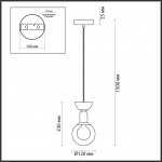 Подвесной светильник Odeon Light 5620/1 KARISMA