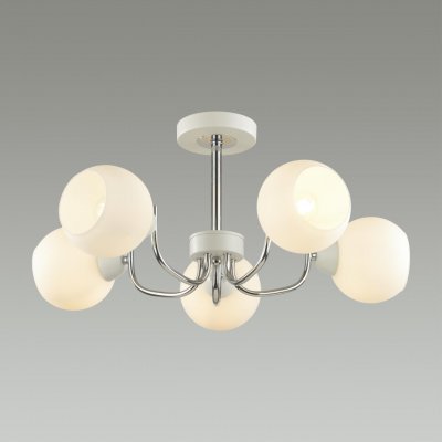 5641/5C COMFI LN23 белый, хром Люстра потолочная E27 5*60W 220V BLISS 5641/5C COMFI LN23 белый, хром Люстра потолочная E27 5*60W 220V BLISS