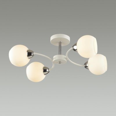 5647/4C COMFI LN23  белый, хром Люстра потолочная E27 4*60W 220V KODI