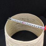 Светильник подвесной из ротанга Velante 569-716-01 бежевый