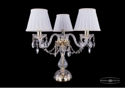 Настольная лампа Bohemia Ivele 5706/3/141-39/G/SH13A Настольная лампа Bohemia Ivele 5706/3/141-39/G/SH13A