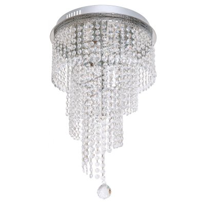 Люстра с хрусталем Экономсвет 57204/5CR WT Люстра с хрусталем Экономсвет 57204/5CR WT