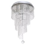 Люстра с хрусталем Экономсвет 57204/5CR WT