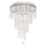 Светильник ЭкономСвет 57204/7CR WT