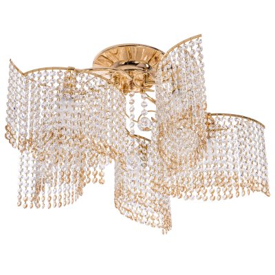 Светильник ЭкономСвет 57705/5FGD WT AMB