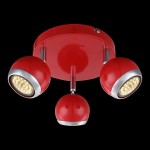 Светильник красный Globo 57885-3 Oman