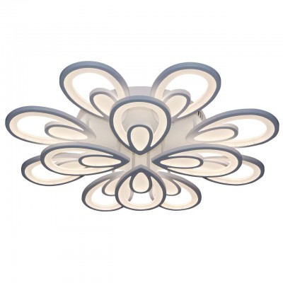 Светильник КАМЕЛИЯ белый d81 h12 Led 280W (3000-6000K) c пультом ДУ, с диммером Kink light 5821 Светильник КАМЕЛИЯ белый d81 h12 Led 280W (3000-6000K) c пультом ДУ, с диммером Kink light 5821