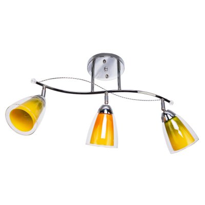 Светильник ЭкономСвет 5846GM/3CR YL+GN+BL