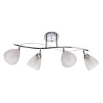 Потолочный светильник Экономсвет 5846GM/4CR WT