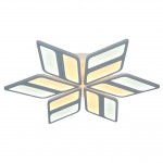 Светильник КЕПЕЛЛ белый d73 h10 Led 165W (3000-6000K) c пультом ДУ, с диммером Kink light 5856