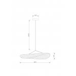 Подвесной светильник Divinare FIAMMA 5866/06 SP-26
