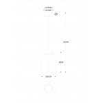 Светильник подвесной Divinare 5874/07 SP-8 CAMPO