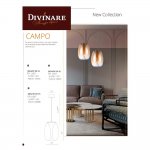 Светильник подвесной Divinare 5874/09 SP-15 CAMPO