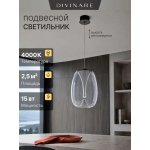 Светильник подвесной Divinare 5874/09 SP-15 CAMPO