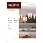 Светильник подвесной Divinare 5875/09 SP-15 CAMPO