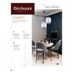 Светильник подвесной Divinare 5875/09 SP-20 CAMPO