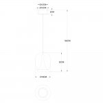 Светильник подвесной Divinare 5875/51 SP-15 CAMPO