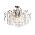 Люстра с хрусталем 59172/8CR WT Экономсвет