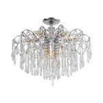 Люстра с хрусталем 59172/8CR WT Экономсвет