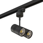 Трековое крепление с 1-фазным адаптером к 05101x/21444x Lightstar 592017 Asta