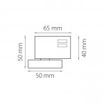 Трековое крепление с 3-фазным адаптером к 05101x/21444x Lightstar 594016 Asta