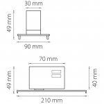 Трековое крепление с 3-фазным адаптером к 05122x Lightstar 594047 Asta