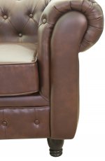 Диван Chesterfield Brown 2S MAK interior 5KS24004-2-BR Коричневый