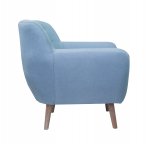 Низкое кресло Fuller Blue MAK interior 5KS24014-B Голубой