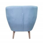 Низкое кресло Fuller Blue MAK interior 5KS24014-B Голубой