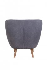Низкое кресло Fuller Grey Boucle MAK interior 5KS24014-GBU Серый