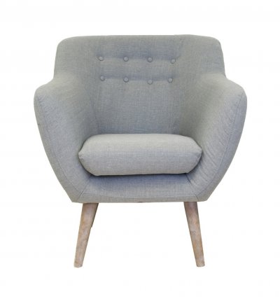 Низкое кресло Fuller Grey MAK interior 5KS24014-G Серый