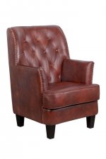 Кожаное кресло Noff Leather V2 MAK interior 5KS24022-BRLV2 Коричневый