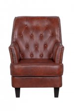 Кожаное кресло Noff Leather V2 MAK interior 5KS24022-BRLV2 Коричневый