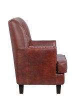 Кожаное кресло Noff Leather V2 MAK interior 5KS24022-BRLV2 Коричневый