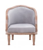 Низкое кресло Alamo Grey MAK interior 5KS24026-G Серый