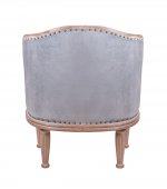 Низкое кресло Alamo Grey MAK interior 5KS24026-G Серый