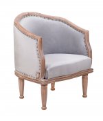 Низкое кресло Alamo Grey MAK interior 5KS24026-G Серый