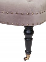 Низкое кресло Aviana Taupe Velvet MAK interior 5KS24026-T Коричневый