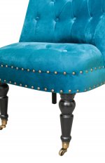 Низкое кресло Aviana Blue Velvet MAK interior 5KS24027-B Голубой