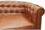 Диван кожаный Karo brown 3S MAK interior 5KS24029-3-BR Коричневый