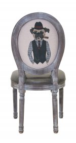 Стул Volker Dog MAK interior 5KS24501-12 Серый, бежевый