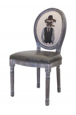 Стул Volker Dog MAK interior 5KS24501-12 Серый, бежевый