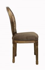 Стул Volker Brown Bear MAK interior 5KS24501-7 Коричневый, золотой