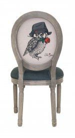 Стул Volker Owl MAK interior 5KS24501-8 Голубой,серый