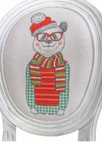 Стул Volker Grey Bear V2 MAK interior 5KS24501-9WGG Серый, белый