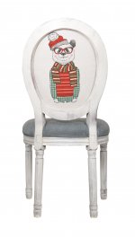 Стул Volker Grey Bear V2 MAK interior 5KS24501-9WGG Серый, белый