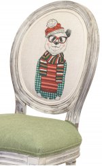 Стул Volker Green Bear V2 MAK interior 5KS24501-9WG Зеленый, бежевый